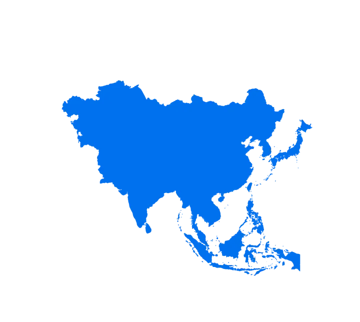 Image of Asia map