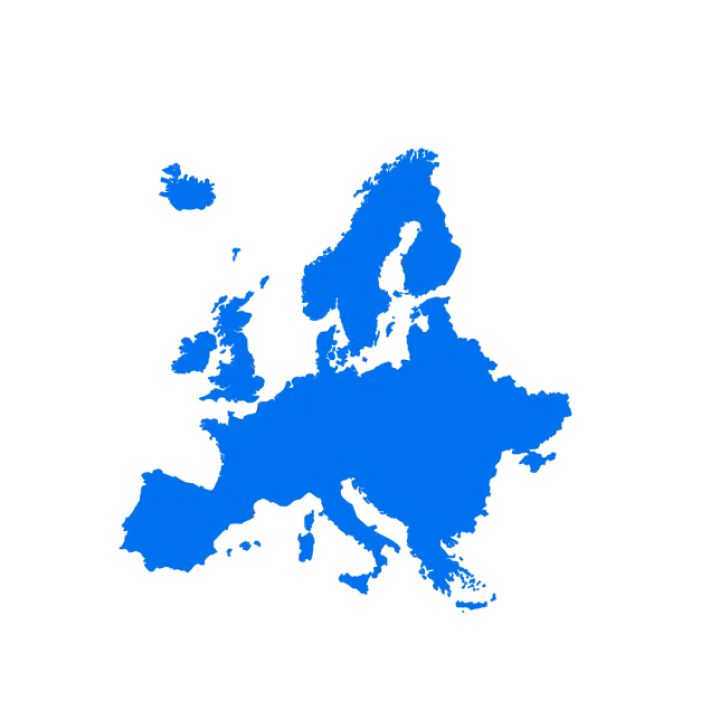 Image of Europe map