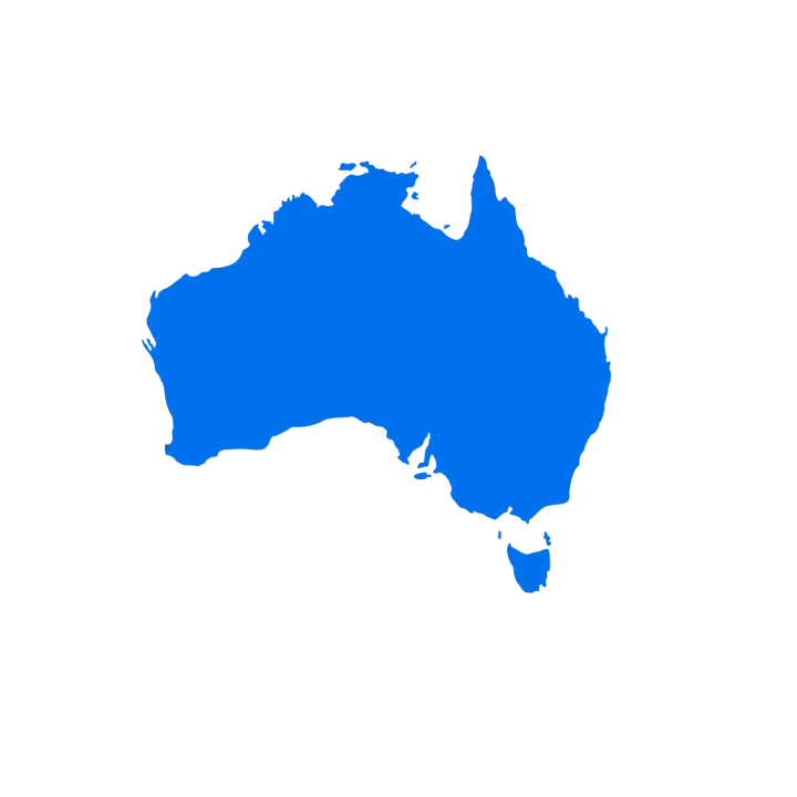 Australia map image